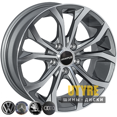 JH 00161 7x16 5x112 ET35 DIA66.6 GP