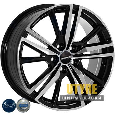 ZF FE182 7.5x17 5x108 ET50 DIA63.4 BMF