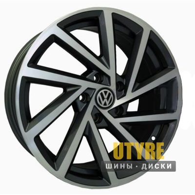 Replica Volkswagen CT1108 7.5x17 5x112 ET45 DIA0 BMF