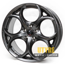 Replica Hyundai R5084 8x18 5x112 ET35 DIA66.6 Dark GMP