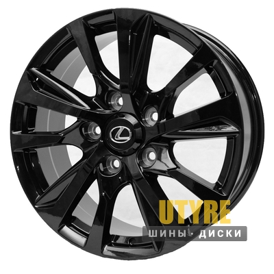 Replica Lexus R4001 8.5x20 5x150 ET40 DIA110.1 Black