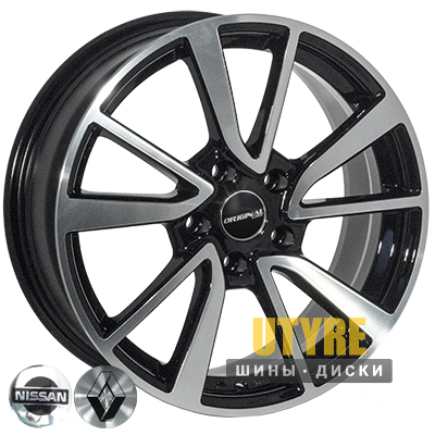 Zorat Wheels 6344 6.5x16 5x114.3 ET40 DIA66.1 BP