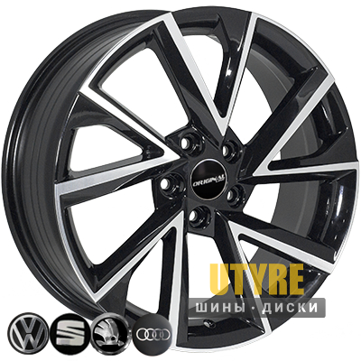 ZF FE181 7.5x19 5x114.3 ET45 DIA67.1 BMF