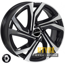 Zorat Wheels BK5762 6.5x16 4x100 ET37 DIA60.1 BP