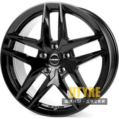 Borbet Z 7.5x17 5x112 ET36 DIA66.5 Black