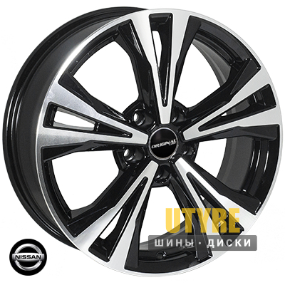 Zorat Wheels BK5594 7x18 5x114.3 ET35 DIA66.1 BP