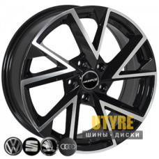 Zorat Wheels BK5804 7x17 5x112 ET45 DIA57.1 BP