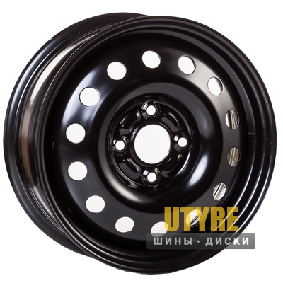 Kapitan Dacia Logan 5.5x15 4x100 ET45 DIA60.1 Black
