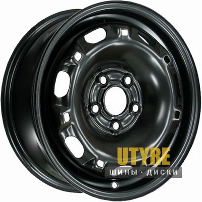 Kapitan VAG 6.5x16 5x100 ET36 DIA57.1 Black