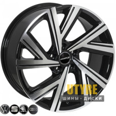 Zorat Wheels BK5805 8x19 5x112 ET45 DIA57.1 BP