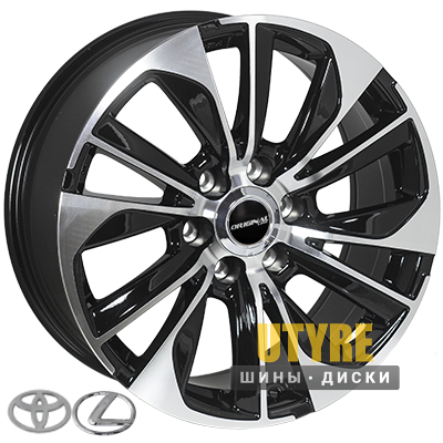 ZN D6102 8.5x20 6x139.7 ET25 DIA106.1 BMF