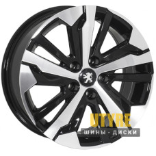 Zorat Wheels BK5837 7x16 5x108 ET40 DIA65.1 BP