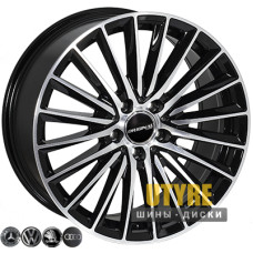 Zorat Wheels BK5909 8x18 5x112 ET43 DIA66.6 BP