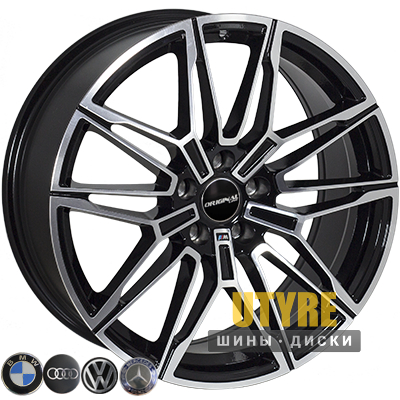 Zorat Wheels BK5938 9x19 5x112 ET42 DIA66.6 BP