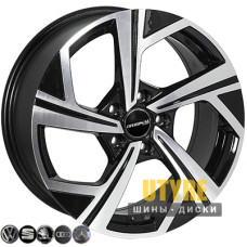 Zorat Wheels BK5851 7.5x17 5x112 ET45 DIA66.6 BP