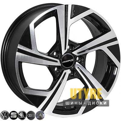 Zorat Wheels BK5851 8x18 5x112 ET45 DIA57.1 BP
