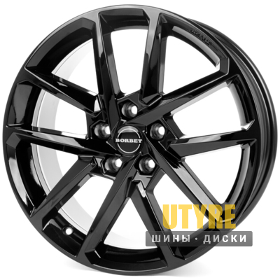 Borbet N 8x18 5x108 ET42 DIA63.4 Black