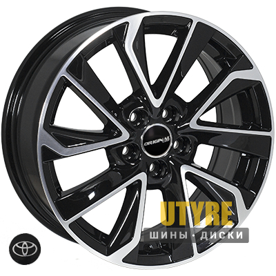 Zorat Wheels BK5463 6.5x16 5x100 ET39 DIA54.1 BP