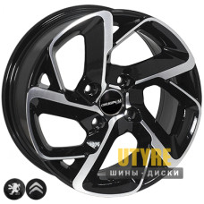 Zorat Wheels BK5714 6.5x15 4x108 ET25 DIA65.1 BP