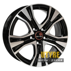 Remain R159 7x17 5x112 ET46 DIA66.6 Алмаз черн