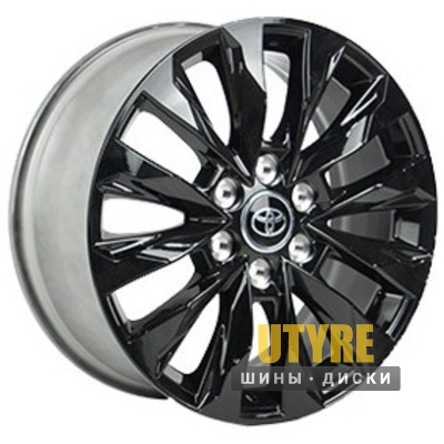 Replica 788 9.5x21 5x120 ET48 DIA72.6 Black