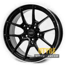 Replica Audi KW11 7x16 5x112 ET35 DIA66.6 MBL