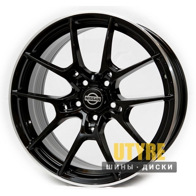 Replica Nissan KW11 8.5x19 5x114.3 ET35 DIA73.1 MBL