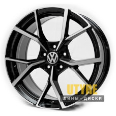 Replica Volkswagen R6113 8x18 5x112 ET35 DIA66.6 BMF