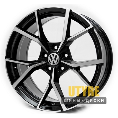 Replica Volkswagen R6113 8x18 5x112 ET35 DIA66.6 BMF
