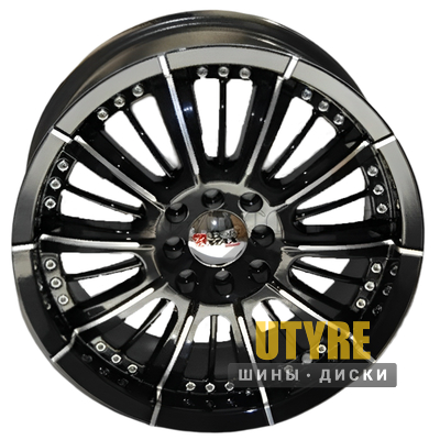Sportmax Racing 510A 6.5x15 5x112/114.3 ET38 DIA67.1 Black