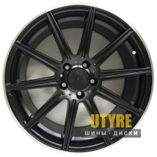 Replica Mercedes-Benz CT-1114 8.5x18 5x112 ET45 DIA0 BLPM
