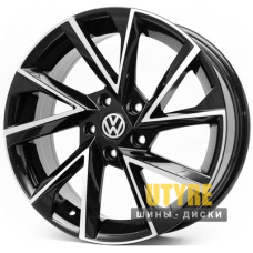 Replica Volkswagen RB222 7.5x18 5x112 ET50 DIA0 BMF