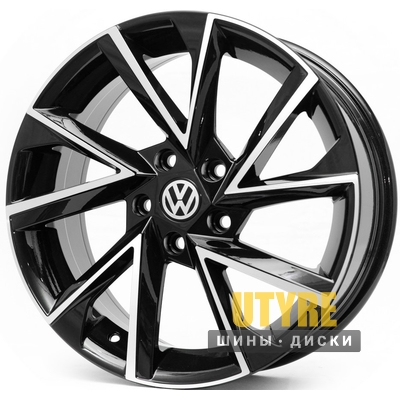 Replica Volkswagen RB222 7.5x18 5x112 ET50 DIA0 BMF