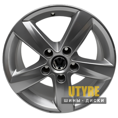 Volkswagen OEM 7p6601025a 7.5x17 5x130 ET50 DIA71.6 Gray