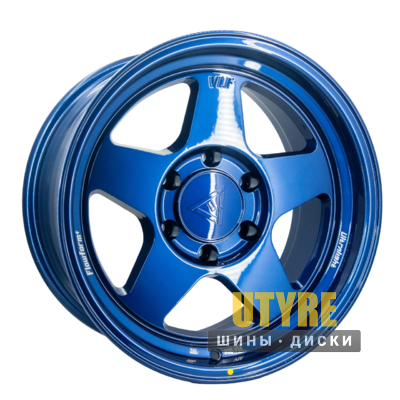 VLF VLF-S02 8.5x17 6x139.7 ET-10 DIA106.3 Blue