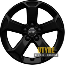 Audi OEM 81A071497AAX1 7x17 5x112 ET45 DIA57.1 Black