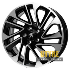 Replica Peugeot RX703 7x17 5x108 ET46 DIA67.1 BMF