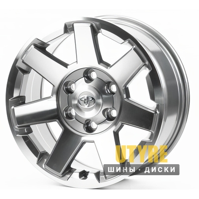 Replica TY074 7.5x17 6x139.7 ET15 DIA106.1 GMP