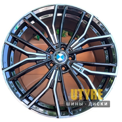 Replica BMW B5964 8x19 5x120 ET30 DIA72.6 BKF
