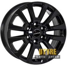 Zorat Wheels BK5881 7.5x17 6x139.7 ET25 DIA106.1 Black