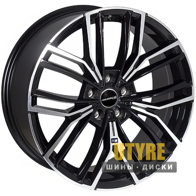 Zorat Wheels ZW-BK5964 8x19 5x112 ET30 DIA66.6 BP