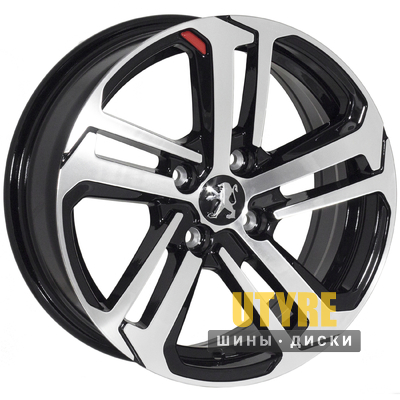 Zorat Wheels ZW-BK5447 6.5x15 4x108 ET25 DIA65.1 MB