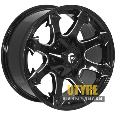 JH 10686 8.5x17 6x139.7 ET0 DIA108.1 Black