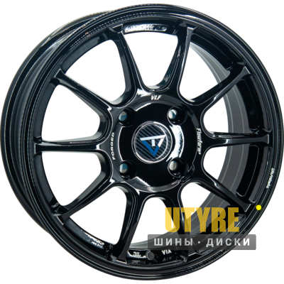 VLF ULF15 6.5x15 4x100 ET40 DIA73.1 Black