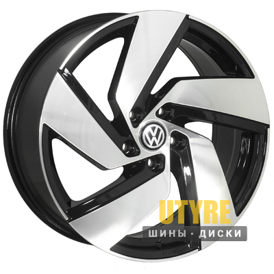 Zorat Wheels BK5773 8x18 5x112 ET45 DIA57.1 BP
