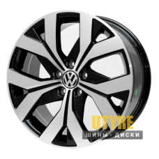 Replica Volkswagen R617 8x18 5x112 ET44 DIA0 BMF