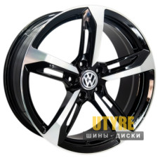 Replica Volkswagen GT DX219 8x18 5x112 ET38 DIA57.1 MB