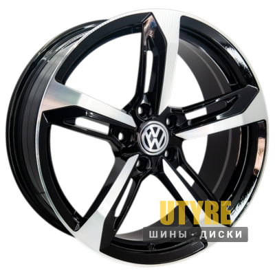 Replica Volkswagen GT DX219 8x18 5x112 ET38 DIA57.1 MB