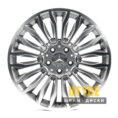 Replica MR1490 7.5x18 5x112 ET52 DIA66.6 GGrayMF