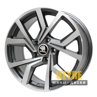 Replica Skoda RB103 7.5x17 5x112 ET40 DIA57.1 GMF